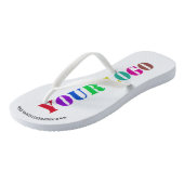 Aangepaste Logo promoties voor bedrijven op maat Teenslippers (Schuin)