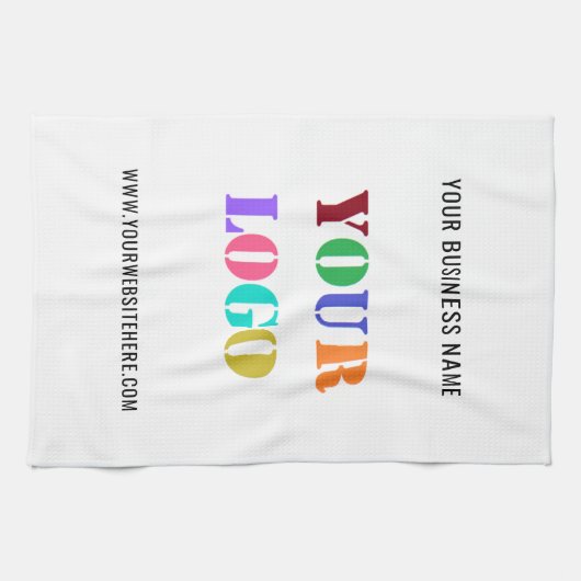 Aangepaste Logo promoties voor bedrijven op maat  Theedoek (Horizontaal)