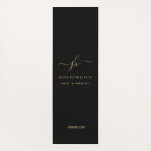 Aangepaste Logo promoties voor bedrijven op maat Yogamat (Achterkant)