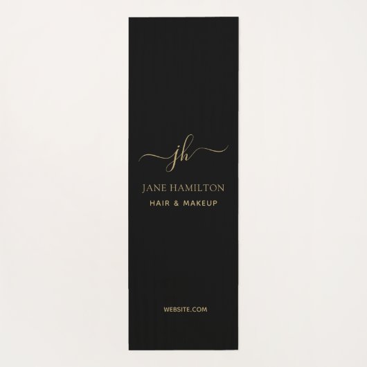 Aangepaste Logo promoties voor bedrijven op maat Yogamat (Achterkant)