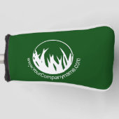 Aangepaste Logo promotietoestel voor de zorgservic Golfheadcover (Voorkant)