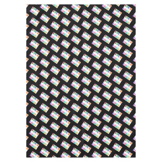 Aangepaste Logo Promotionele Branded Tafelkleed Vo (Voorkant)