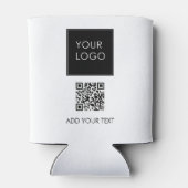 Aangepaste Logo Promotionele Business Company QR C Blikjeskoeler (Achterkant)