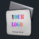 Aangepaste Logo promotionele laptophoes voor zakel Laptop Sleeve<br><div class="desc">Aangepaste Logo en tekst Promotionele zakelijke persoonlijke laptophoes - Voeg uw Logo / Afbeelding en tekst / informatie toe - Formaat wijzigen en elementen verplaatsen met aanpassingshulpmiddel. Kies / voeg uw favoriete achtergrond en tekstkleuren / lettertype / grootte! ( Selecteer uw logo-kleur met filter voor kleuren )! Gebruik uw logo...</div>