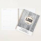 Aangepaste Logo Promotionele Notitieboek, Zilver G Planner (Display)