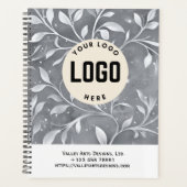 Aangepaste Logo Promotionele Notitieboek, Zilver G Planner (Voorkant)