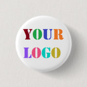 Aangepaste Logo promotionele onderneming Personali Ronde Button 3,2 Cm (Voorkant)
