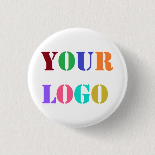 Aangepaste Logo promotionele onderneming Personali Ronde Button 3,2 Cm (Voorkant)