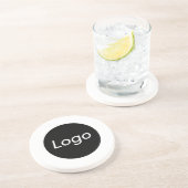 Aangepaste Logo promotionele professionele profess Zandsteen Onderzetter (Zijkant)