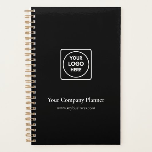Aangepaste logo promotionele week- en maandplanner planner (Voorkant)