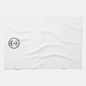 Aangepaste Logo Promotionele Zakelijke Branding Wi Theedoek (Horizontaal)