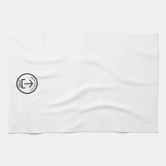 Aangepaste Logo Promotionele Zakelijke Branding Wi Theedoek (Horizontaal)