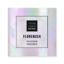 Aangepaste Logo QR CODE Holographic Shop Holograph