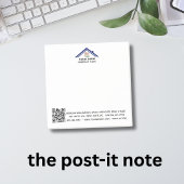 Aangepaste Logo QR Code Post-it® Notes