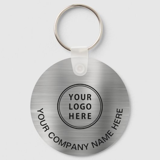 Aangepaste Logo QR-code promotievloeistof Sleutelhanger (Voorkant)