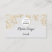 Aangepaste Logo QR-codenummer Therapist Blogger Visitekaartje (Voorkant)