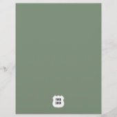 Aangepaste Logo Real Estate Open Huis Flyer (Achterkant)