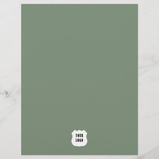 Aangepaste Logo Real Estate Open Huis Flyer (Achterkant)