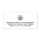 Aangepaste Logo Retouradres Zelfinkkend stempel (Design)