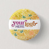 Aangepaste Logo Ronde Button 3,2 Cm (Voorkant)