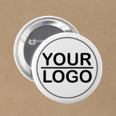 Aangepaste logo ronde button 5,7 cm
