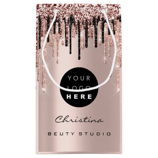 Aangepaste Logo Rse Blush Glitter Drivers Naam VIP Klein Cadeauzakje (Achterkant)