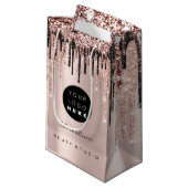 Aangepaste Logo Rse Blush Glitter Drivers Naam VIP Klein Cadeauzakje (Voorkant Gekanteld)