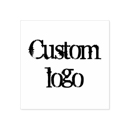 Aangepaste logo rubber stempel, merk uw bedrijf, rubberstempel (Afrduk)