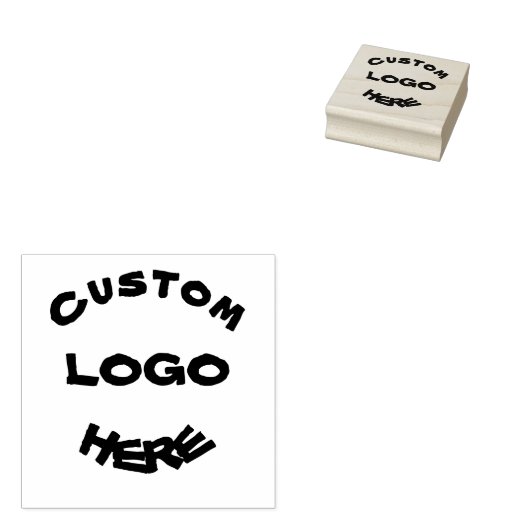 Aangepaste logo rubber stempel, vervanging van uw rubberstempel (Gestempeld)