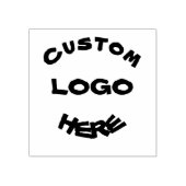 Aangepaste logo rubber stempel, vervanging van uw  rubberstempel (Afrduk)