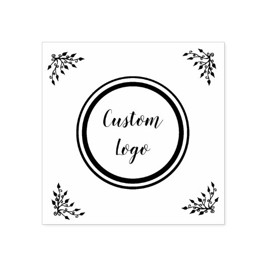 Aangepaste logo rubber stempel, vervanging van uw  rubberstempel (Afrduk)