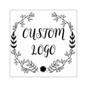 Aangepaste Logo Rubberstempel (Afrduk)