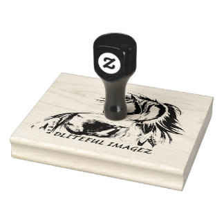 Aangepaste Logo Rubberstempel