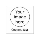 Aangepaste Logo Rubberstempel (Afrduk)