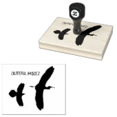 Aangepaste Logo Rubberstempel (Gestempeld)