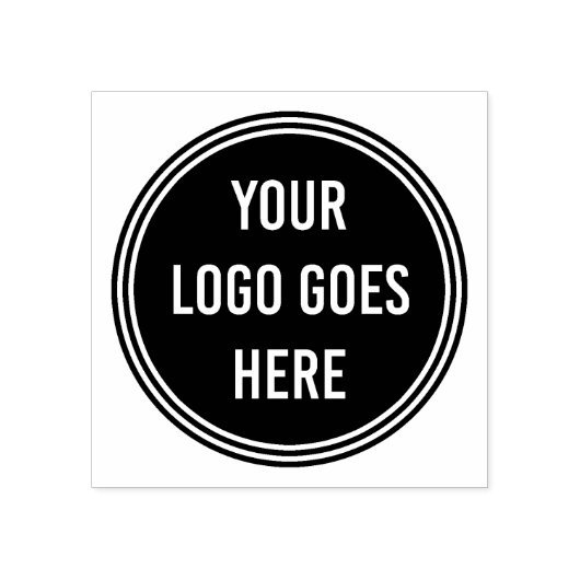 Aangepaste Logo Rubberstempel (Afrduk)