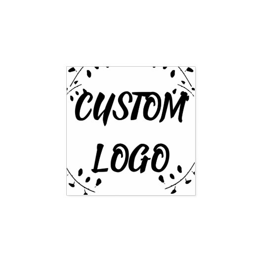 Aangepaste Logo Rubberstempel (Afrduk)