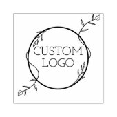 Aangepaste Logo Rubberstempel (Afrduk)