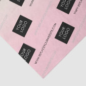 Aangepaste Logo Sjabloon Business Company Ombre Tissuepapier (Detail)