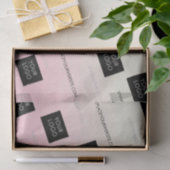 Aangepaste Logo Sjabloon Business Company Ombre Tissuepapier (Geschenk)