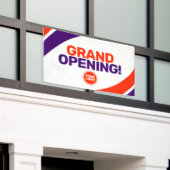 aangepaste logo sjabloon grand opening business ba spandoek (Buitenkant Gebouw)