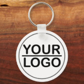 Aangepaste logo sleutelhanger (Voorkant)