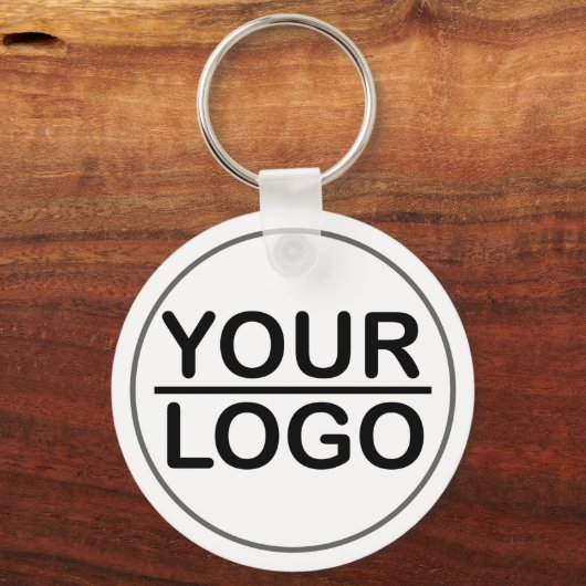 Aangepaste logo sleutelhanger (Voorkant)