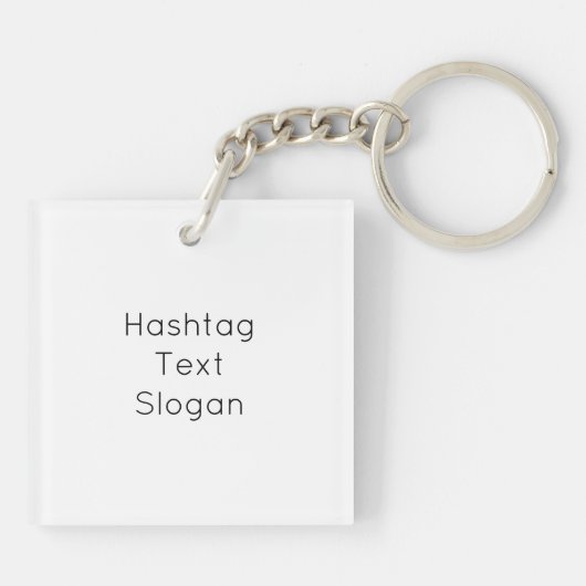 Aangepaste Logo. Sleutelhanger (Achterkant)