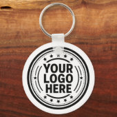 Aangepaste Logo Sleutelhanger (Achterkant)