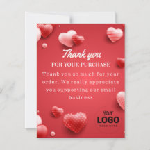 Aangepaste logo sociale media flat bedankt kaart