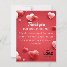 Aangepaste logo sociale media flat bedankt kaart