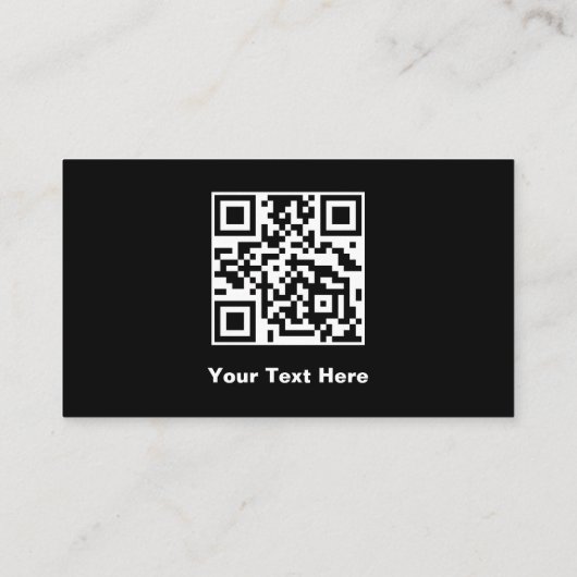 Aangepaste Logo sociale media Gold QR Code Modern Visitekaartje (Achterkant)