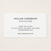 Aangepaste logo sociale media witte visitekaartjes (Achterkant)