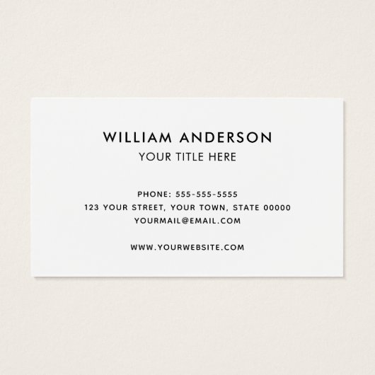 Aangepaste logo sociale media witte visitekaartjes (Achterkant)